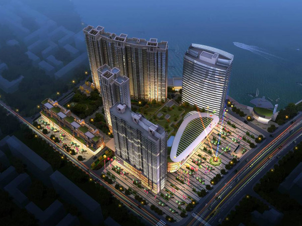 安慶匯峰廣場商場定制樓梯扶手、空調(diào)護欄案例