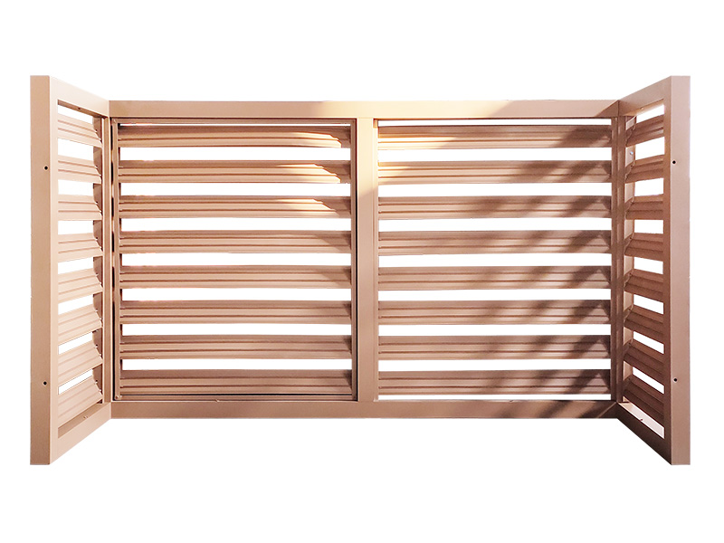 U型百葉空調鋁合金圍欄