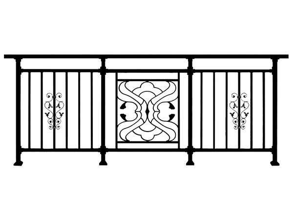 住宅陽臺欄桿圖片