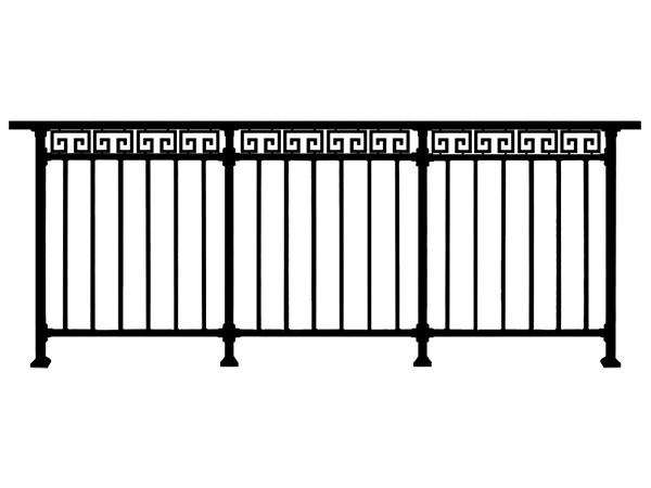 標(biāo)準(zhǔn)陽臺欄桿圖片1