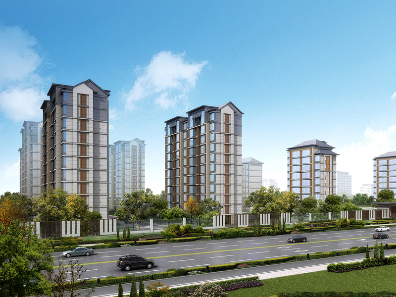 合肥中海煕岸小區項目定制百葉窗產品