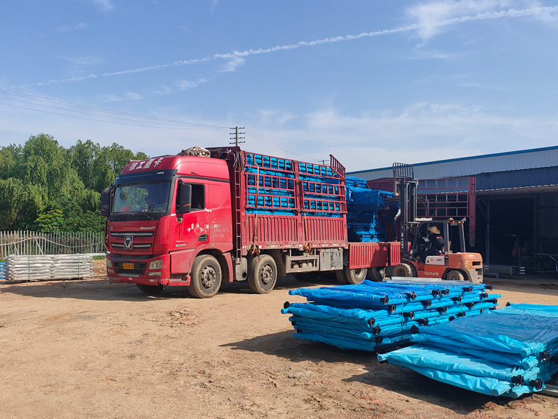 2023年5月19日鋅鋼陽臺護欄裝車發貨！