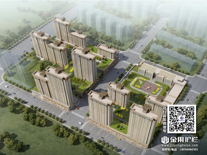 濟(jì)南中信泰富九廬小區(qū)項目定制陽臺欄桿